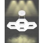 Hegza Lighting STELLA Ayarlanabilir Sarkıt LEDli Modern Beyaz Kasa Led Avize (3000K (Sarı Işık))