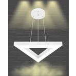 Hegza Lighting Trian Ayarlanabilir Sarkıt Beyaz Kasa 3000K Sarı Işık Modern Led Avize