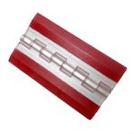 HEIBTENY Akrilik menteşeler, şeffaf plastik menteşeler, şeffaf plastik menteşeler, küçük, kendinden yapışkanlı katlanır menteşeler, dolap için aletler, 75 x 45 mm