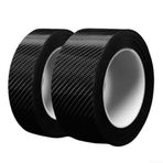 HEIBTENY Çizilmez Bisiklet Çerçevesi Koruyucu Film 5D Karbon Desenli Çıkartmalar (35 cm) (5 cm x 10 metre)