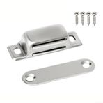 HEIBTENY Stainles Giriş Kapıları için Çelik Manyetik Kilit, Scractch Dayanıklı Ahşap Paneller (CT50P)