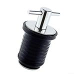 HEIBTENY Tahliye vidası paslanmaz çelik 304 deniz sintine tapası tahliye tapası T saplı kauçuk tahliye tapası Snap Canoe Marine Boats tahliye tapası aksesuarı (32 mm)