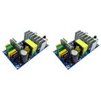 Heiikiuy 2X 12V 8A Switching Power Supply Board Module 100W High Power Power Supply Bare Board AC85-265V to DC 12V Board Module