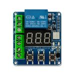 Heiikiuy 5A Aşırı Akım Koruma Sensörü Modülü Aşırı Yük Korumalı 12V AC Akım Algılama Sensörü