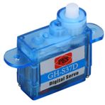 Heiikiuy -S37D -S43D Servo Motor Digital 3.7g 4.3g Mini Micro-Servo for RC Airplane Helicopter Truck Boat Car Robot