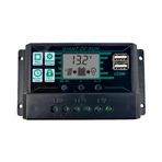 Heiikiuy Solar Charge Controller 12V 24V Solar Panel PV Controller for Lifepo4 Lithium GEL Lead Acid Battery 100A