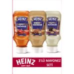 Heinz 3'lü Mayonez Paketi (Trüflü, Chipotle, Smoky)