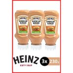 Heinz Amerikan Burger Sos 230gr x 3 Adet - 230 gr