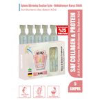 Heinz GLOS Collagen ve Protein Serum Yıpranmış Saçlar Için Şok Bakım & Saç Vitamini 5li Ampul