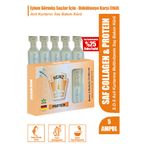 Heinz PROTEİN Collagen ve Protein Serum Yıpranmış Saçlar Için Şok Bakım & Saç Vitamini 5li Ampul