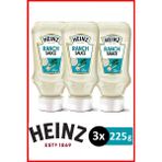 Heinz Ranch Sos 225 gr x 3 Adet