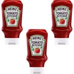 Heinz Tomato Ketchup Acılı Ketçap 375 gr x 3 Adet - 1 kg
