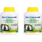 Heitmann Biyo Saf Limon Asidi, Banyo Ve Mutfak Için Kireç Çözücü Ve Yüzey Temizleyici Sıvı 500 Ml x 2 Adet