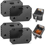 Hejo Ninja SL400EU ve SL300EU ile Uyumlu 4 Adet Sıçrama Koruması, Yeniden Kullanılabilir Hava Fritözü Aksesuarları, Etkili Silikon Gres Sıçrama Koruması, Isıtma Elemanını ve Hava Fritözünün Fanını