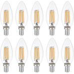 Heka 10'lu Rustik LED Ampul 8W 3000K E14 (Gün Işığı) - 1 - 10 W