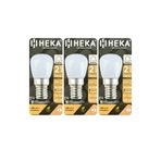Heka 2W (14W) 3000K E14 Dim Edilebilir LED Mini Ampul, 3 Adet
