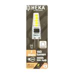 Heka 2W (14W) 3000K Sarı Işık G4 Duylu Dim Edilebilir LED Kapsül Ampul