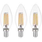 Heka 3'lü Rustik Led Ampul 8w 3000k E14 Gün Işığı
