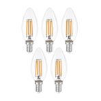 Heka 5'li Rustik Led Ampul 8w 3000k E14 Gün Işığı