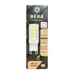 Heka 5W (37W) 6500K Beyaz Işık G9 Duylu Dim Edilebilir LED Kapsül Ampul