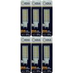 Heka (6 Adet) 7W (49W) 3000K (Gün Işığı) G9 Duylu Dim Edilebilir LED Kapsül Ampul - Sarı