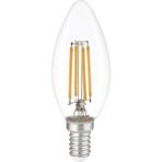 Heka ERD-282 E14 6W 4000K Filament LED Ampul Duy Tipi E-14 Beyaz Işık ile Huzur Verici Aydınlatma - 1 - 10 W