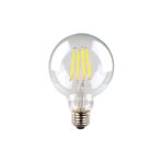 Heka G95 Filament Edison Tip Rustik Ampul 6 Watt Led Ampul - Beyaz Işık 6500 Kelvin 660 Lümen