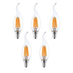 Heka Led Rustik E14 Ampul Kıvrık Uç 6w 3000k Gün Işığı Erd-83 5'li