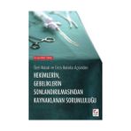 Hekimlerin Gebeliklerin Sonlandırılmasından Kaynaklanan Sorumluluğu - Işıl Güney Tunalı