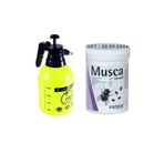 HEKTAŞ MUSCA 100GR Granül/Sivrisinek Karasinek Yakağan Tatarcık İlacı/HB 2LT İlaçlama Pompası
