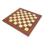 Helena Wood Art El Yapımı Ahşap Satranç Tablası Gül 50x50cm