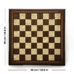 Helena Wood Art El Yapımı Ahşap Satranç Tablası