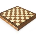 Helena Wood Art Masif Ceviz Sedefli Satranç Tablası 40x40cm