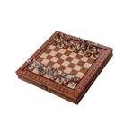 Helena Wood Art Masif El Yapımı Sedefli Satranç Takımı