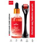 HELENİE Helenie Kırmızı Saç ve Sakal Çıkartıcı Bakım Serumu 50 ml + Dermaroller 0,5mm
