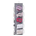 Helen's Home 10 Cepli Dolap Içi Ayakkabı Ve Çanta Düzenleyici Geniş Hacimli Şeffaf Pencereli Organizer 125cmx37cm