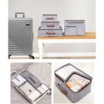 Helen's Home 6'lı Set Bavul Içi Düzenleyici, Bavul Organizer, Valiz Düzenleyici Set - Gri