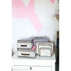 Helen's Home 6'lı Valiz Düzenleyici Bavul Içi Organizer Set Seyahat Hurcu - 02 - Gri