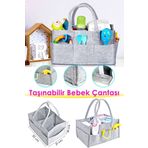 Helen's Home Taşınabilir Bebek Çantası Bebek Bakım Bezi Eşya Düzenleyici Çanta