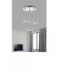 Helezon Modern Sarkıt 3'Lü Led Avize