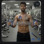 Helia Studio 4 Lü Spor Egzersiz Fitness Yağ Yakma Seti - Göğüs Yayı Atlama Ipi Bükbük Bilek Güçlendirme Sıksık Aleti - Siyah
