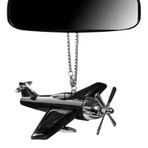 Helikopter Süsleme, Güneş Enerjili Uçak Kolye - Dönen Helikopter Modeli, Araba Aksesuarları, Kamyon SUV için Araç Dikiz Süsleri
