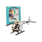 Helikopter Yapilacak Karton Helikopter Montaj Yapilacak Ve Renklendirilecek 61 Parca