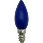 Helios 1W 20LM E14 Duylu LED Buji Mavi Ampul