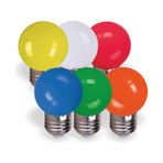 Helios 43-0400 Helios 1W E27 Top Gece Lambası Mavi