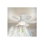 Helios Daisy Fan LED 50W Kumandalı Işıklı Vantilatör HS-9302 - Beyaz