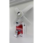 Helios HS 2092 Kumandalı LED Fan Ampul 36W – 4 Kanatlı – RGB Renkli – Uzaktan Kumandalı Tavan Ampul