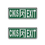 Helios Hs 4602 Opto 3W Çıkış-Exit Led 2 Adet Armatür
