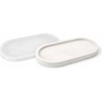 Helis Craft Oval Tepsi Silikon Kalıp – Taş Tozu, Jesmonite ve Epoksi Uyumlu Dekoratif Tepsi - Tabak Kalıbı - 1 Adet