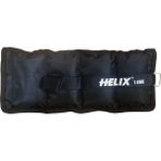 Helix Teknotrust Naylon El ve Ayak Bilek Ağırlığı 1 kg - Siyah